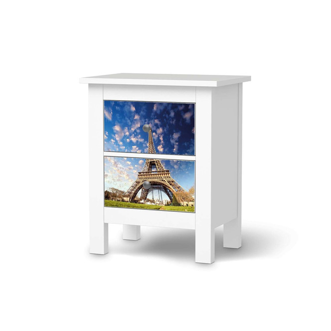 Möbelfolie IKEA Hemnes Kommode 2 Schubladen - La Tour Eiffel- Bild 1