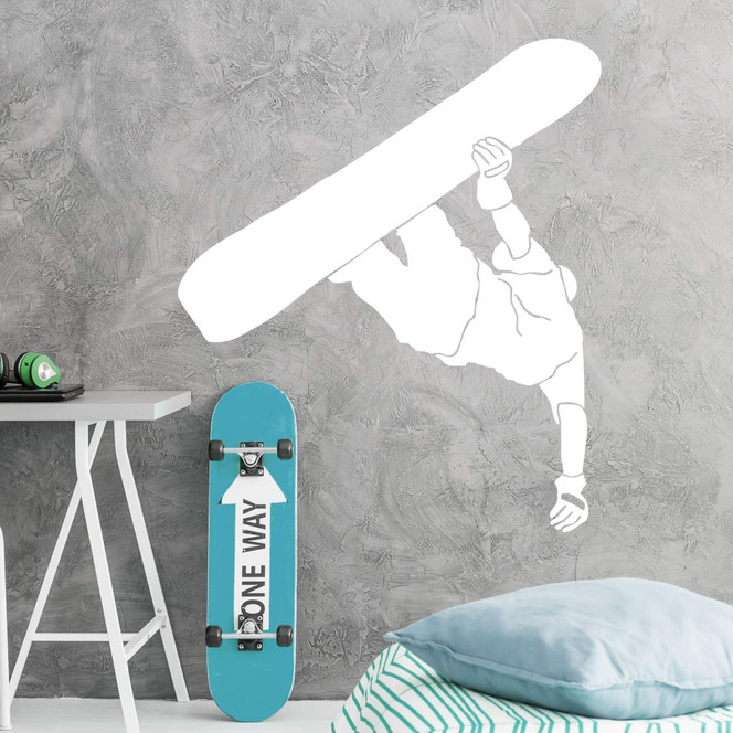 Wandtattoo Snowboarder 02
