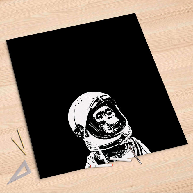 Folienbogen (90x90cm) - Ape in Space- Bild 1