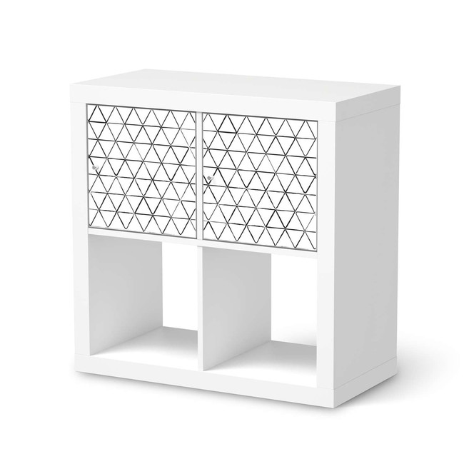 Möbel Klebefolie IKEA Expedit Regal 2 Türen (quer) - Mediana- Bild 1