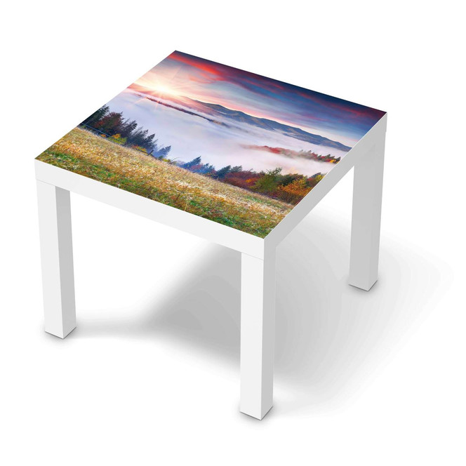 Möbelfolie IKEA Lack Tisch 55x55cm - Herbstwald- Bild 1