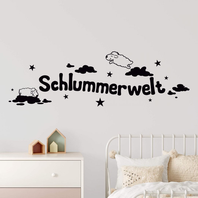 Wandtattoo Schlummerwelt