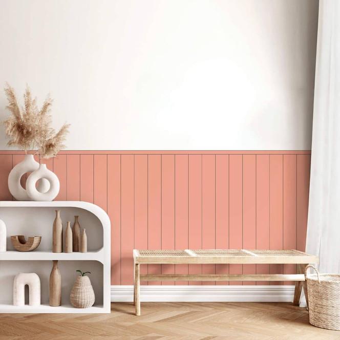 Wandpaneele Wandverkleidung selbstklebend Koralle