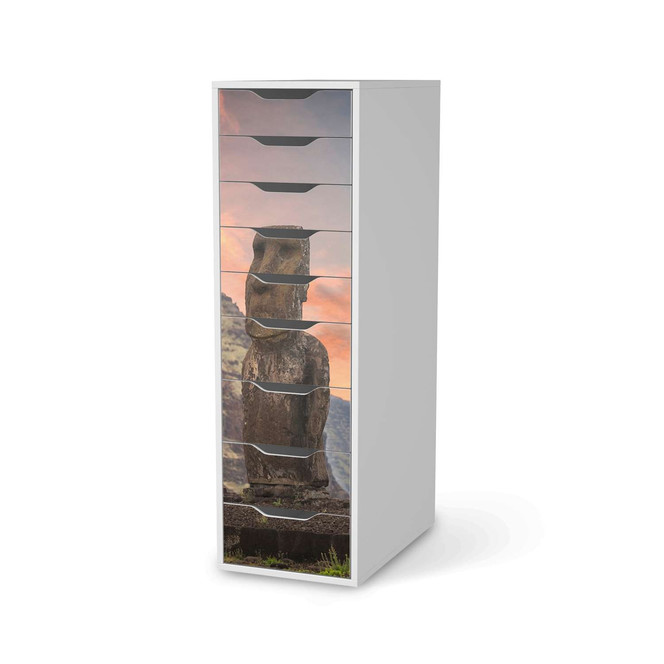 Folie IKEA Alex 9 Schubladen - Easter Island- Bild 1