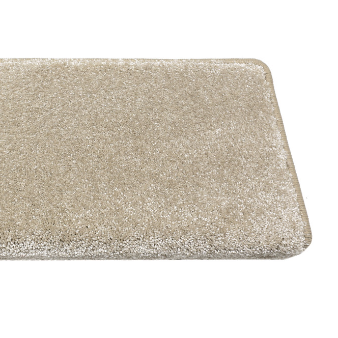 Valetta Stufenmatte Rechteckig Wunschmass in Wollweiss