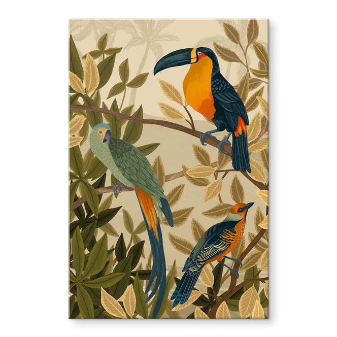 Acrylglasbild Natur - Goed Blauw - Paradies