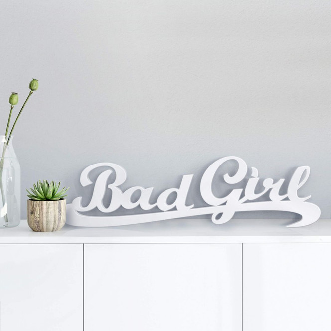 Dekobuchstaben 3D Bad Girl