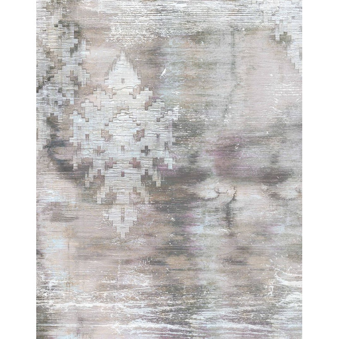 Fototapete Wandtapete mit Motiv Abstrakte Textur mit Ornament Muster in Grau Beige 2.7 x 2.12 m