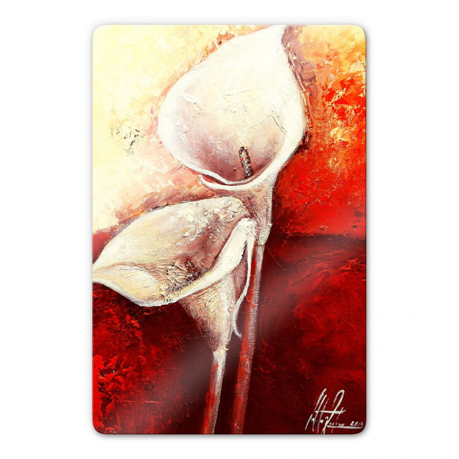 Glasbild Fedrau - Callas