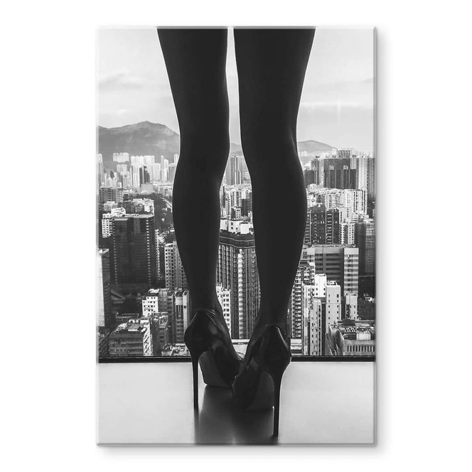 Glasbild Schottstaedt - Der Stadt entkommen