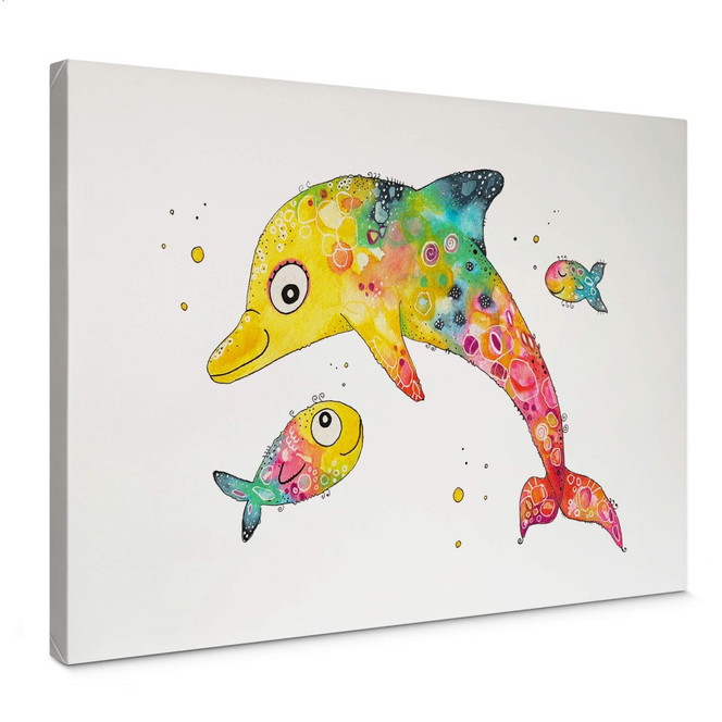 Leinwandbild Hagenmeyer - Delfin