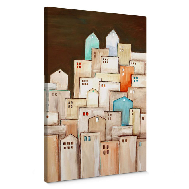 Leinwandbild Melz - Grossstadt