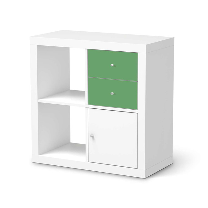 Möbelfolie IKEA IKEA Expedit Regal Schubladen - Grün Light- Bild 1
