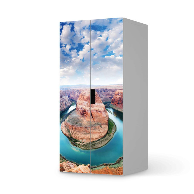 Möbelfolie IKEA Stuva / Malad Schrank - 2 grosse Türen - Grand Canyon- Bild 1