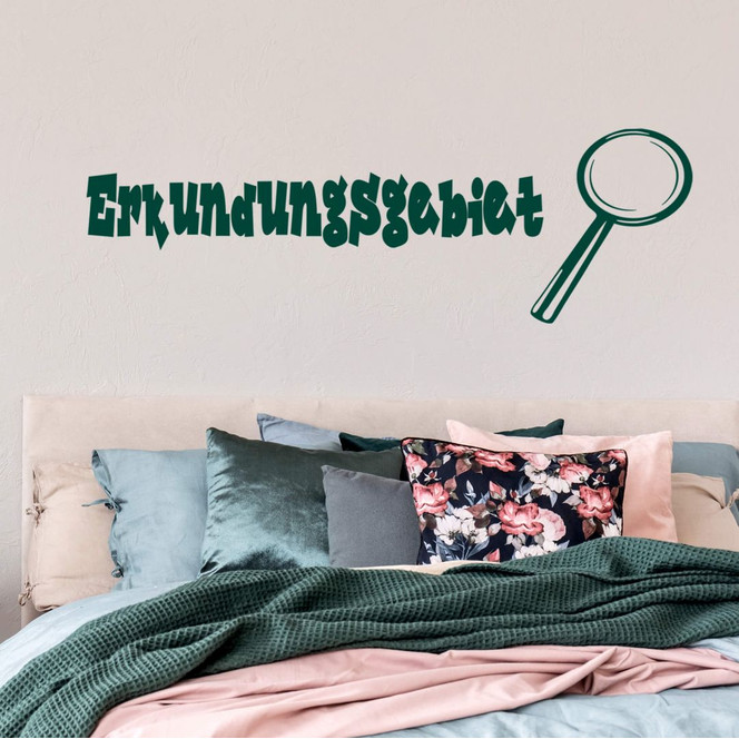 Wandtattoo Erkundungsgebiet 1