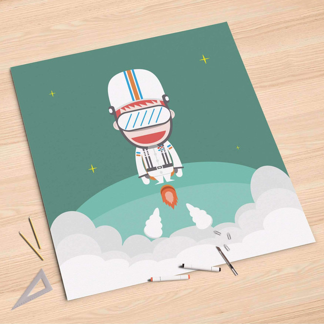 Folienbogen (90x90cm) - Rocket Boy- Bild 1