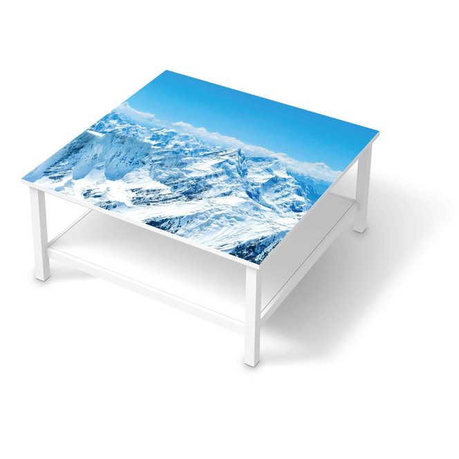 Klebefolie IKEA Hemnes Tisch 90x90cm - Himalaya- Bild 1