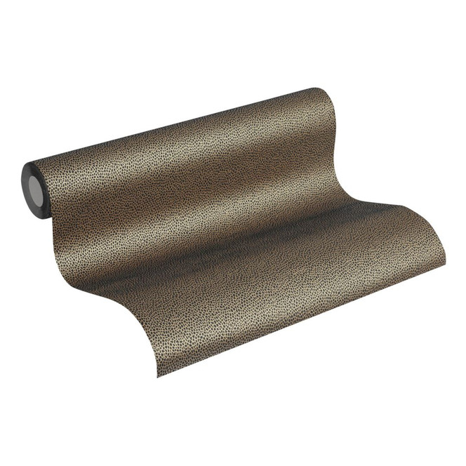 A.S. Création Vliestapete Trendwall Tapete grafisch metallic, schwarz