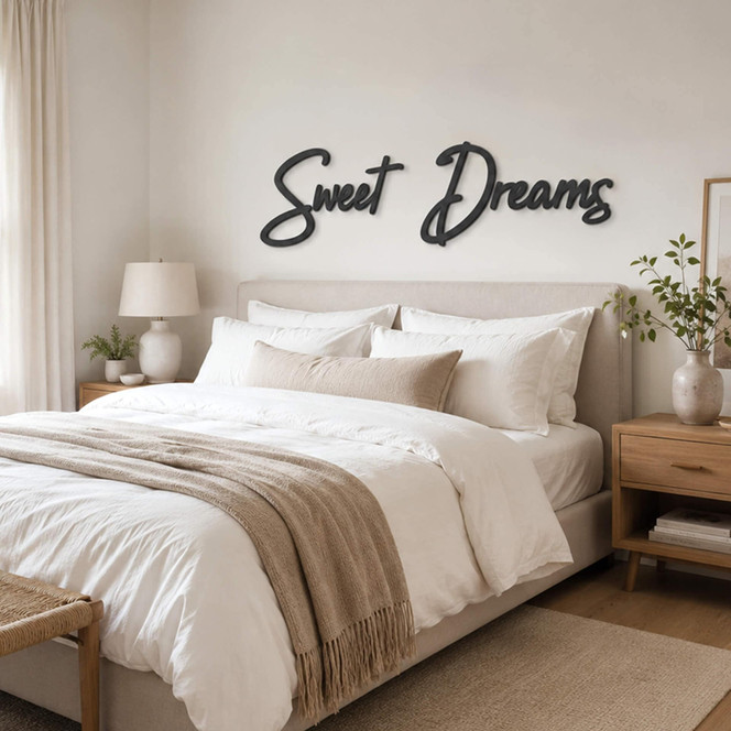 Acryldeko 3D Schriftzug Sweet Dreams