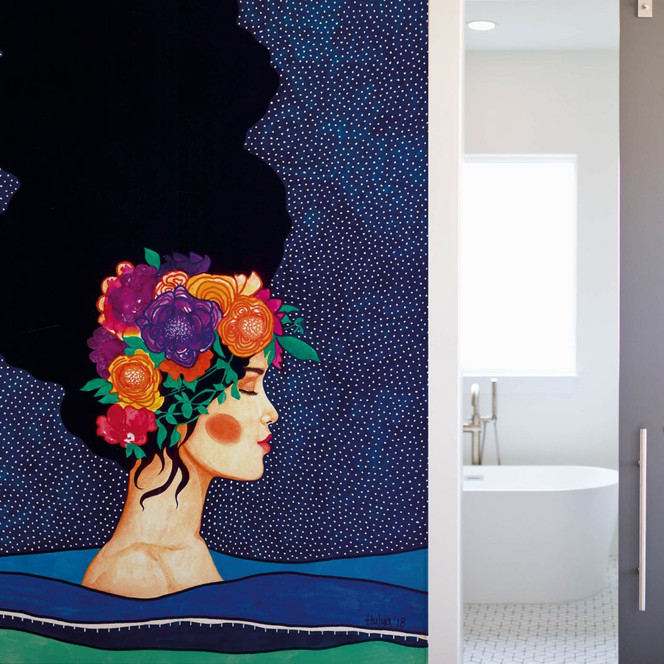 Fototapete Hülya - Körper und Geist - 192x260cm - Bild 1