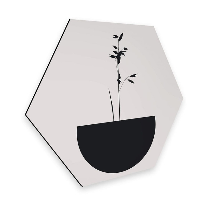 Hexagon - Alu-Dibond Kubistika - Abstracticum