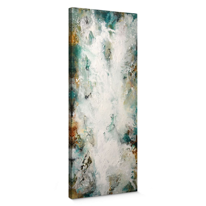 Leinwandbild Adagio in Weiss - Fedrau - Panorama