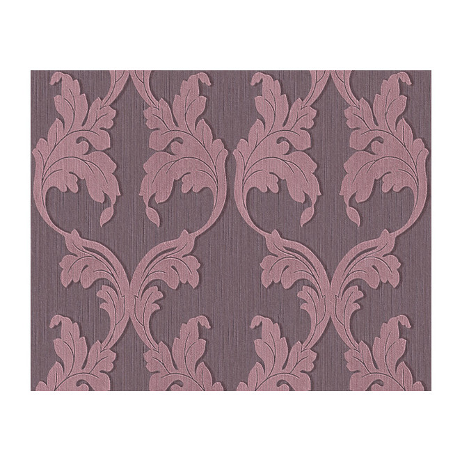 Architects Paper Textiltapete Tessuto Barocktapete mit Ornamenten lila