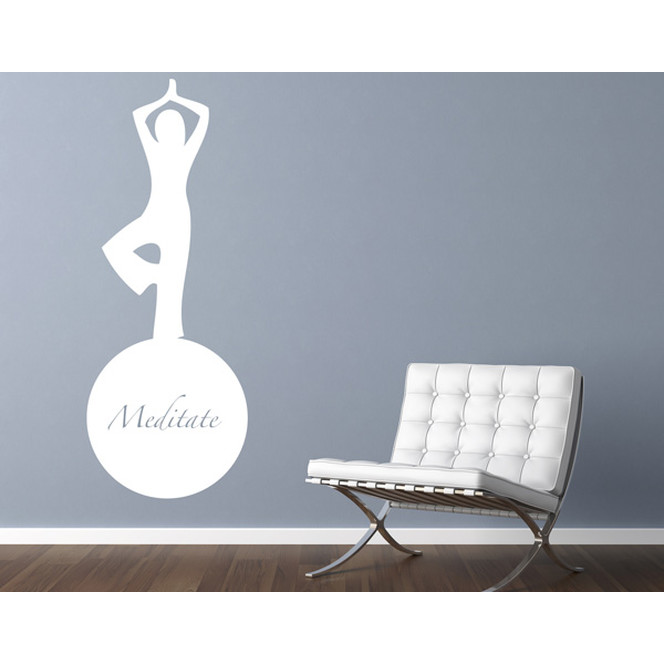 Wandtattoo Meditate