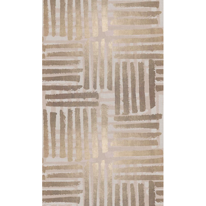 Fototapete Wandtapete mit Motiv Grafisches Streifen Muster in Beige und Greige 2.7 x 1.59 m