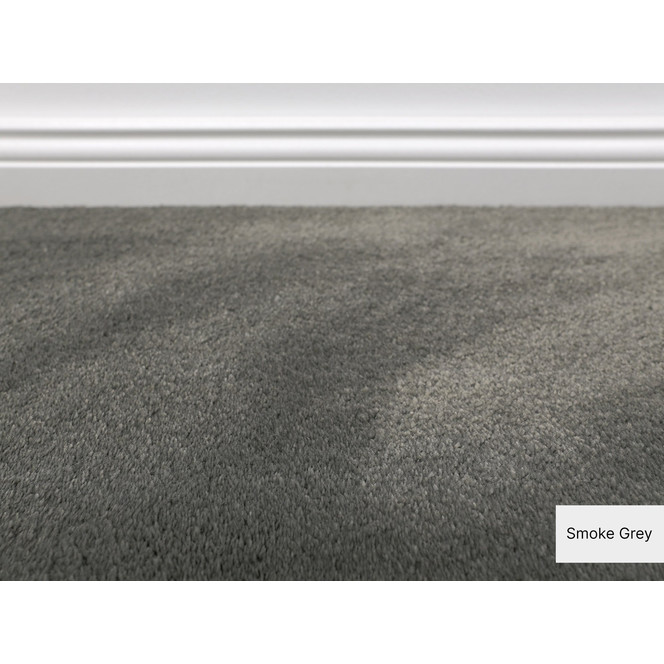 Grace Teppichboden Meterware in Smoke Grey