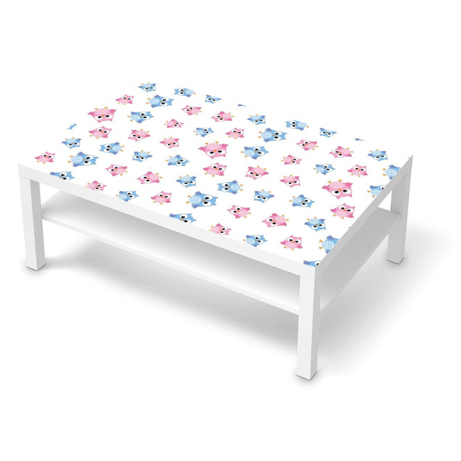 Klebefolie IKEA Lack Tisch 118x78cm - Eulenparty- Bild 1