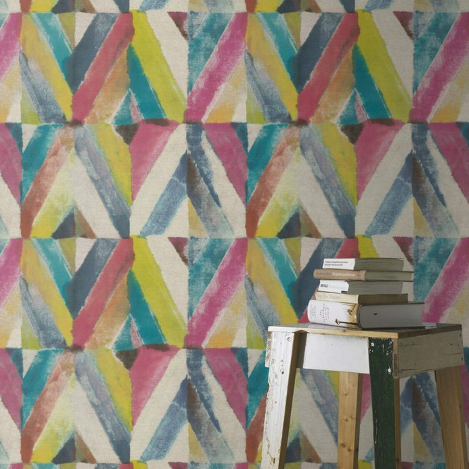 Rasch Vliestapete, Mustertapete Kalahari hellblau