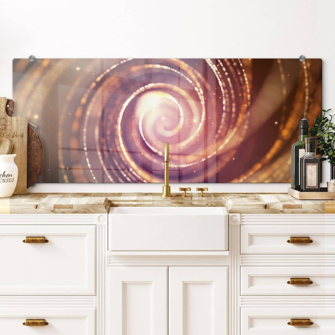 Spritzschutz Lichteffekt 04 - Panorama