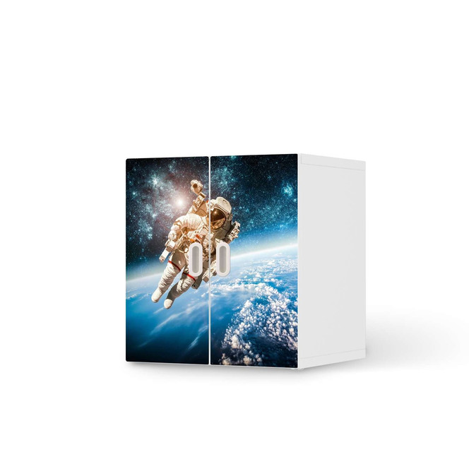 Möbelfolie IKEA Stuva / Fritids Schrank - 2 kleine Türen - Outer Space- Bild 1