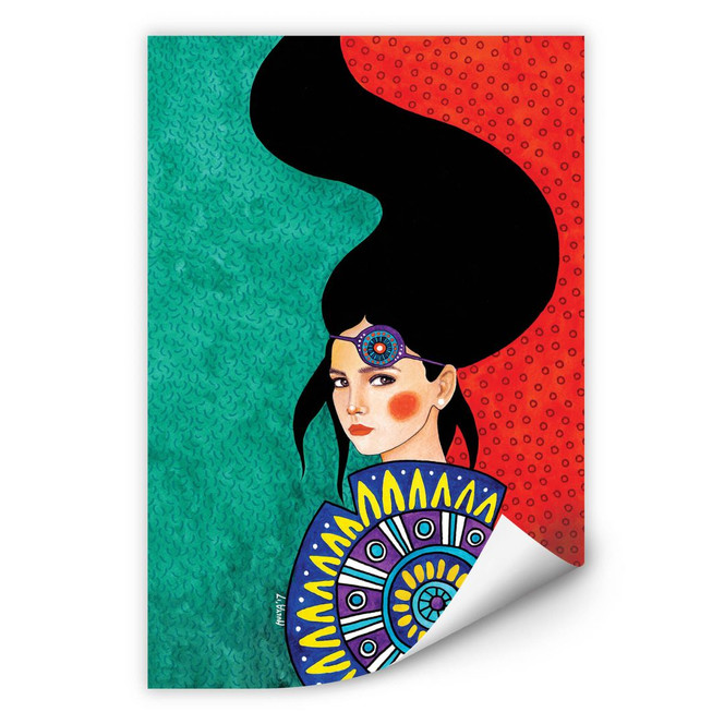 Wallprint Hülya - Undercover