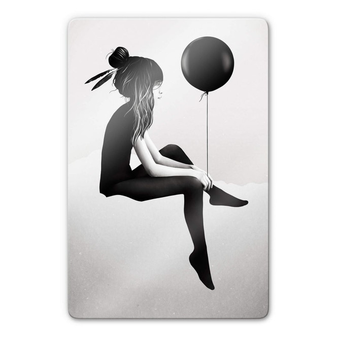 Glasbild Ireland - No such thing as nothing - Luftballon