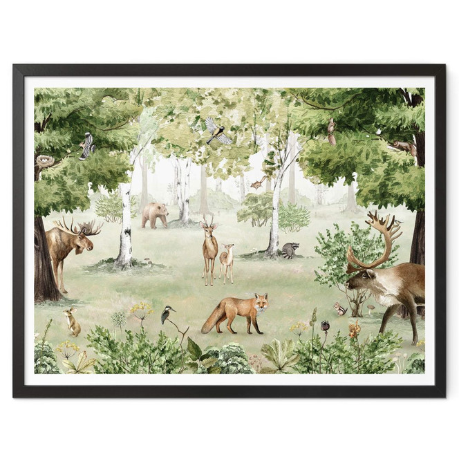 Poster Kikki Belle - Waldwunder