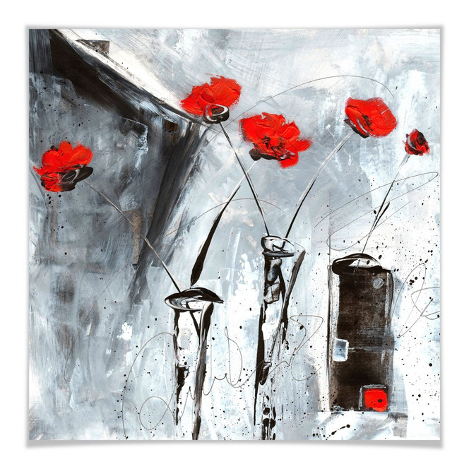 Poster Niksic - Roter Mohn 2