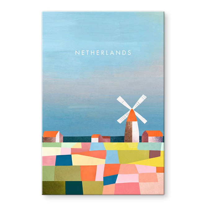 Acrylglasbild Reise in die Niederlande - Rivers