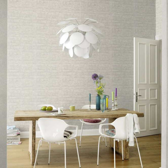 Betonoptiktapete, Steintapete Factory grau