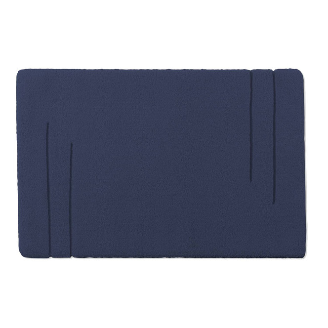 Effect Badteppich Wunschmass in Kobalt 84