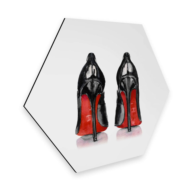 Hexagon - Alu-Dibond High Heels