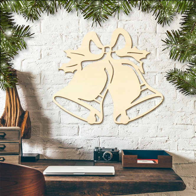 Holzkunst Pappel - Glöckchen