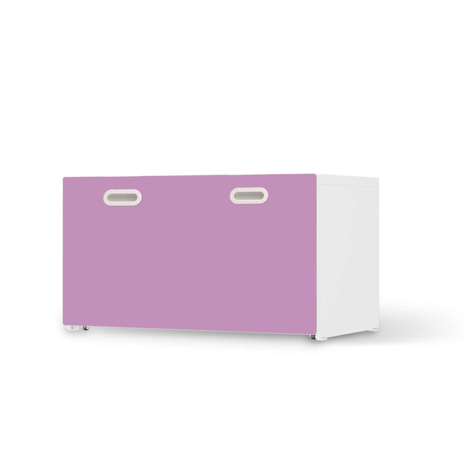 Möbelfolie IKEA Stuva / Fritids Bank mit Kasten - Flieder Light- Bild 1