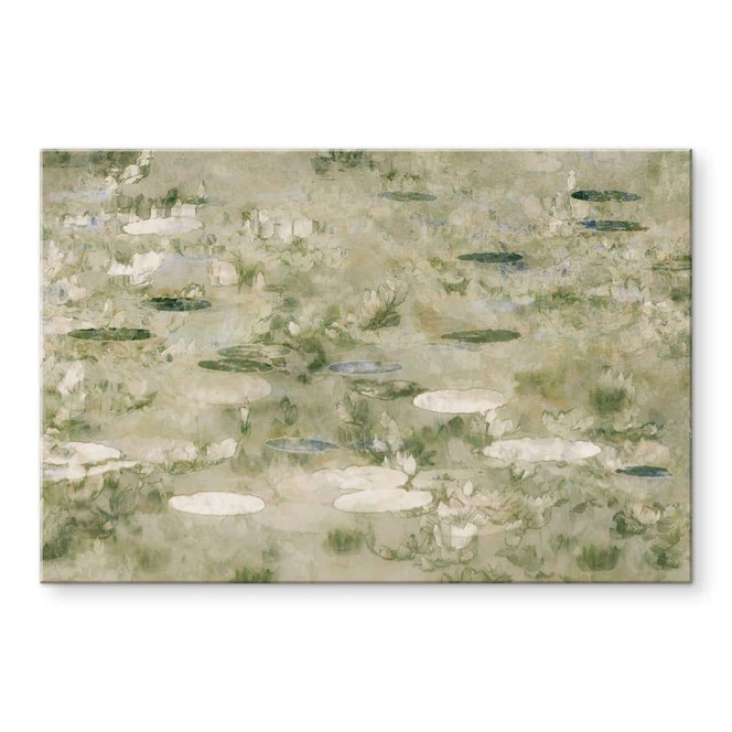 Acrylglasbild Talen - Der Seerosenteich