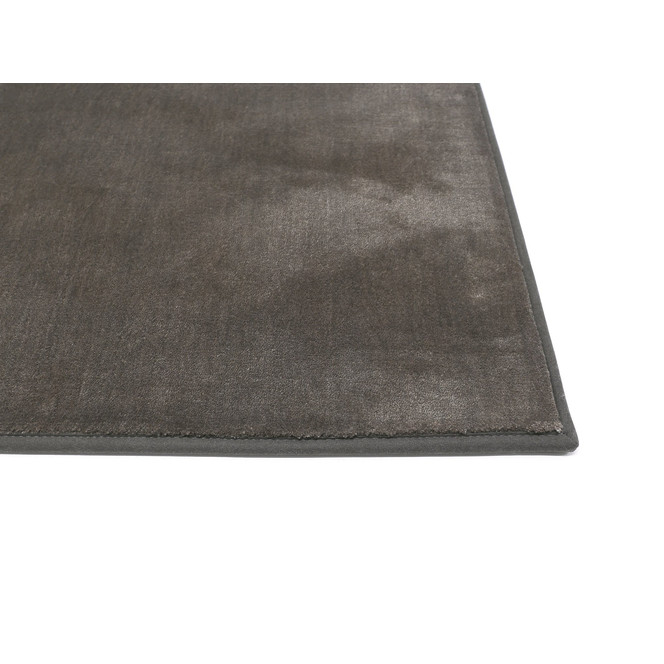 Elegance Paspelteppich Rechteck Wunschmass in Zinc