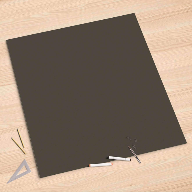 Folienbogen (90x90cm) - Braungrau Dark- Bild 1