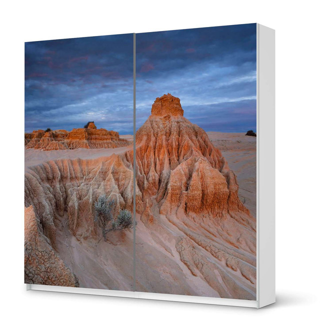 Möbel Klebefolie IKEA Pax Schrank 201cm Höhe - Schiebetür - Outback Australia- Bild 1