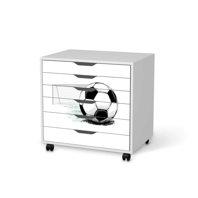 Möbelfolie IKEA Alex Rollcontainer 6 Schubladen - Freistoss- Bild 1