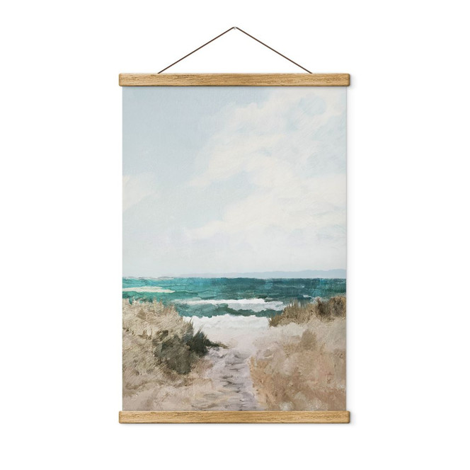 Stoffbild Dünenweg zum Strand - Hobday